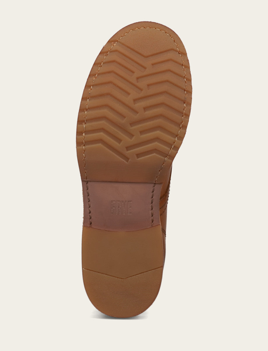 Frye Great Value - Women's Caramel Veronica Flex Combat Booties
