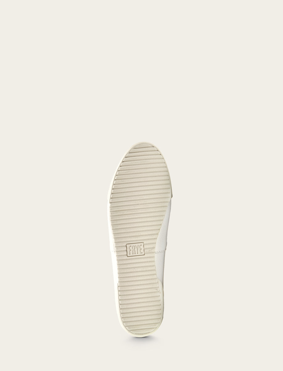 Frye Latest - Women's White Melanie Slip On Sneakers