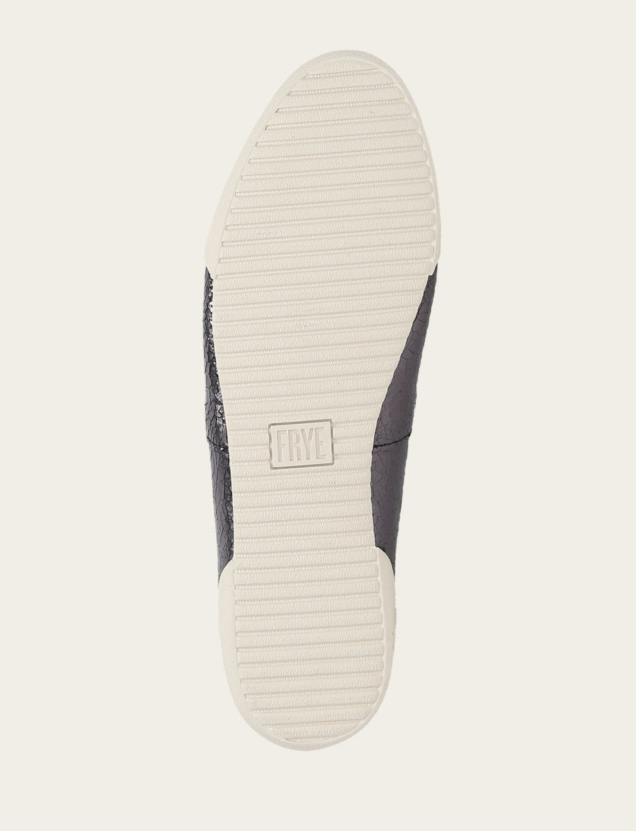 Frye Recommended - Women's Pewter Mirror Melanie Slip On Sneakers