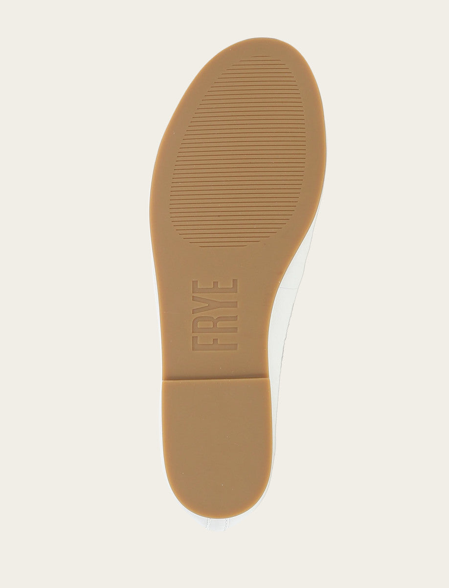 Frye Trending - Women's White Emma Ballet Flats