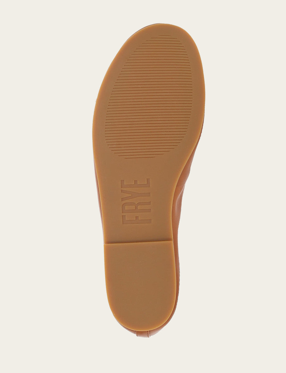 Frye Deals - Women's Dark Latte Emma Ballet Flats