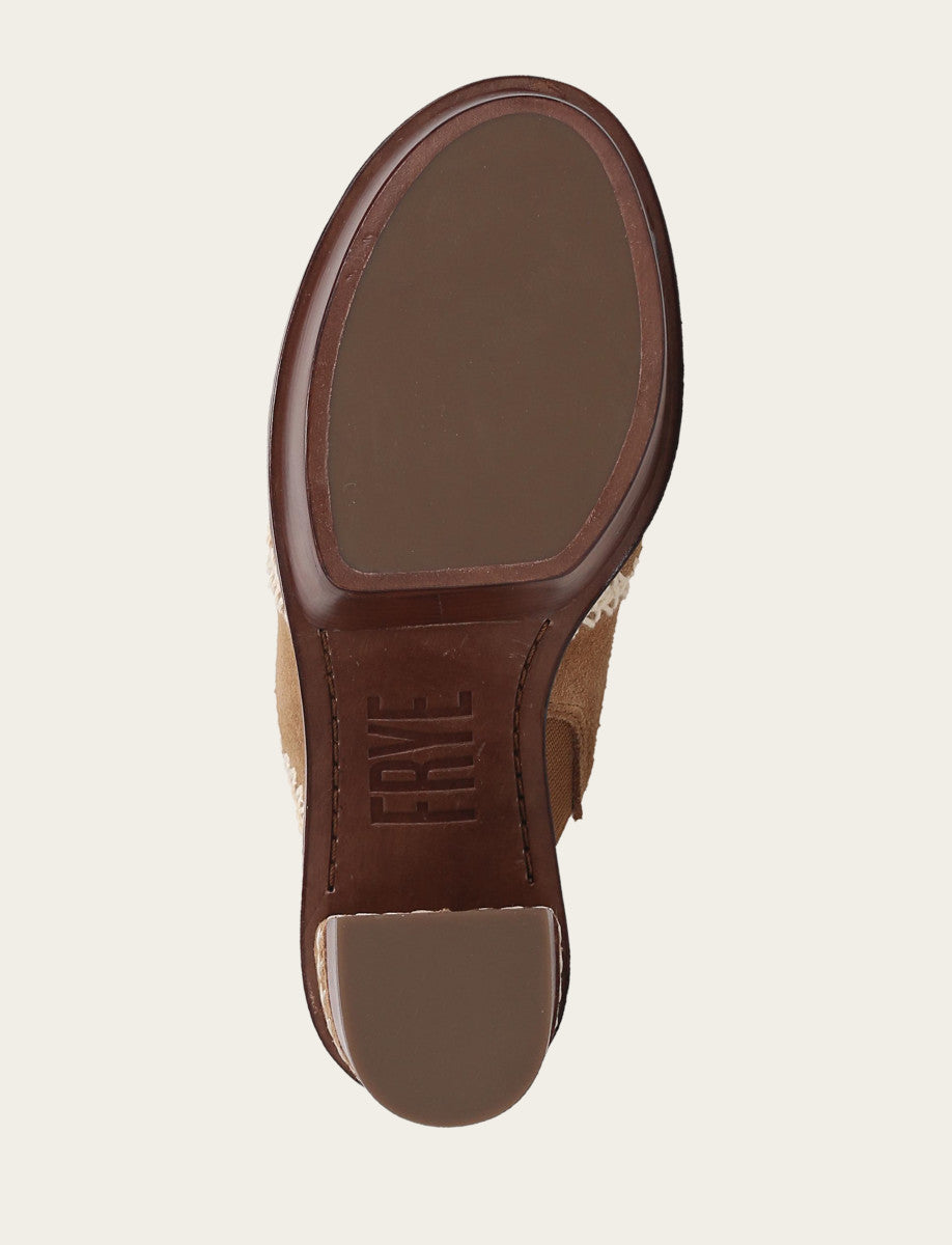 Frye Quality - Women's Almond Pipa Crochet Platform Sandals