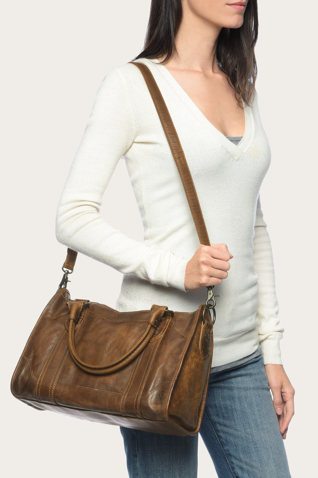 Frye Best Seller - Melissa Cognac Satchel