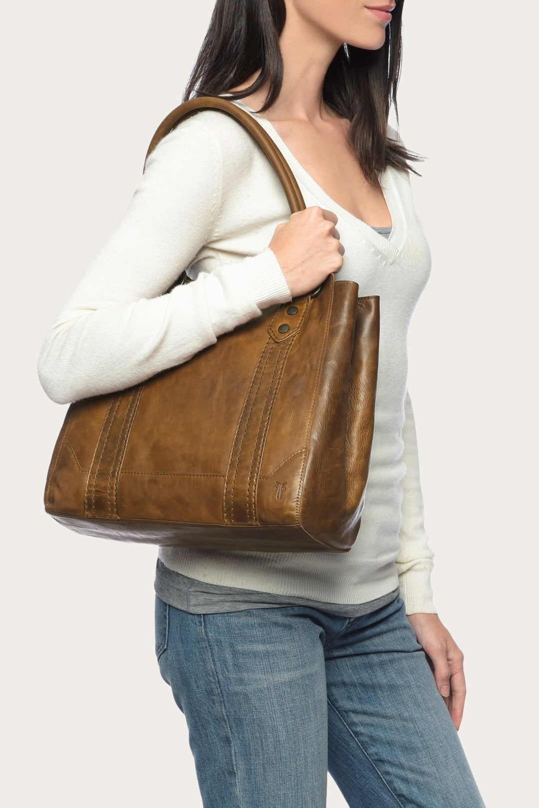 Frye Quality - Melissa Cognac Tote