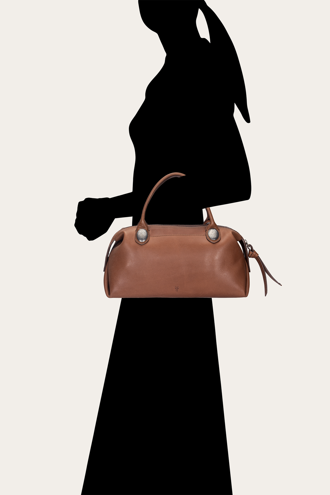 Frye Everyday - Women's Cheyenne Small Satchel Bag (Cognac)
