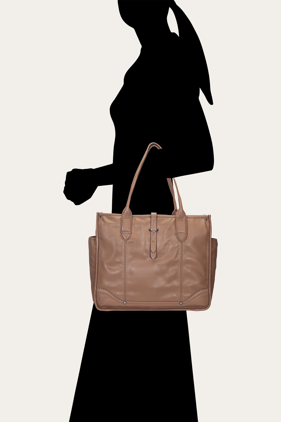Frye New - Women's Campus Tote Bag (Beige)