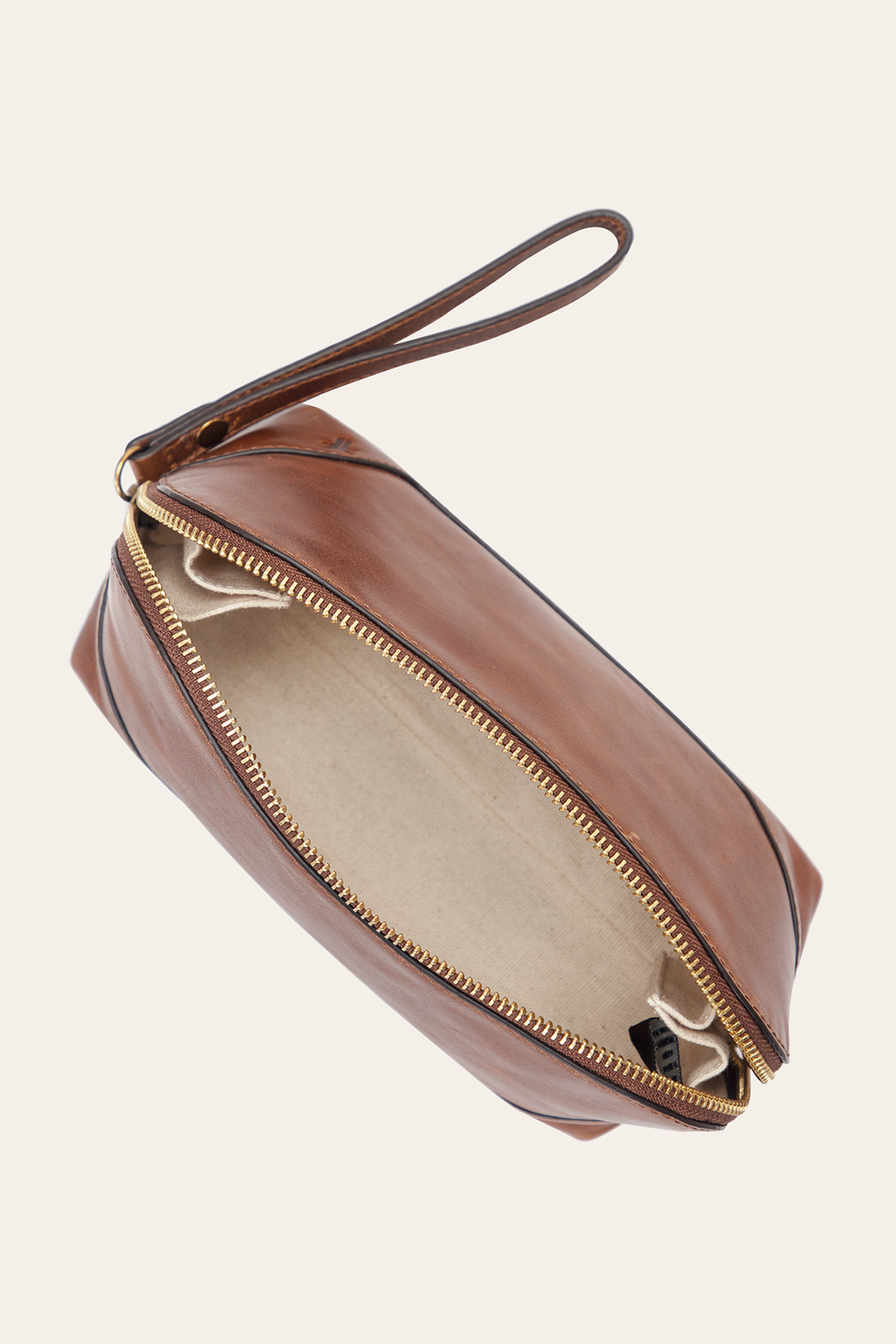 Frye Recommended - Melissa Cognac Carry All Clutch
