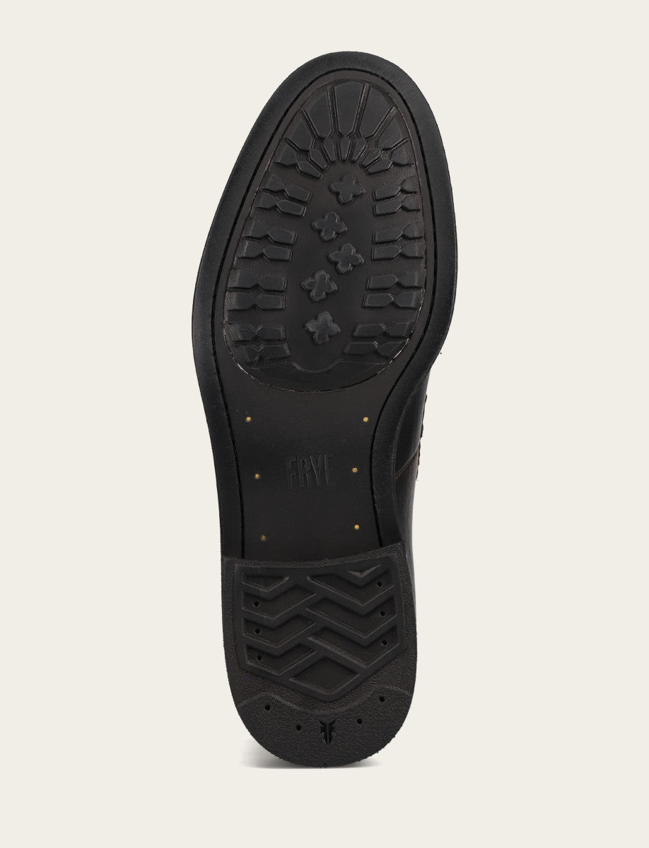 Frye Recommended - Men's Brown Brush Off Tyler Flex Penny Loafer