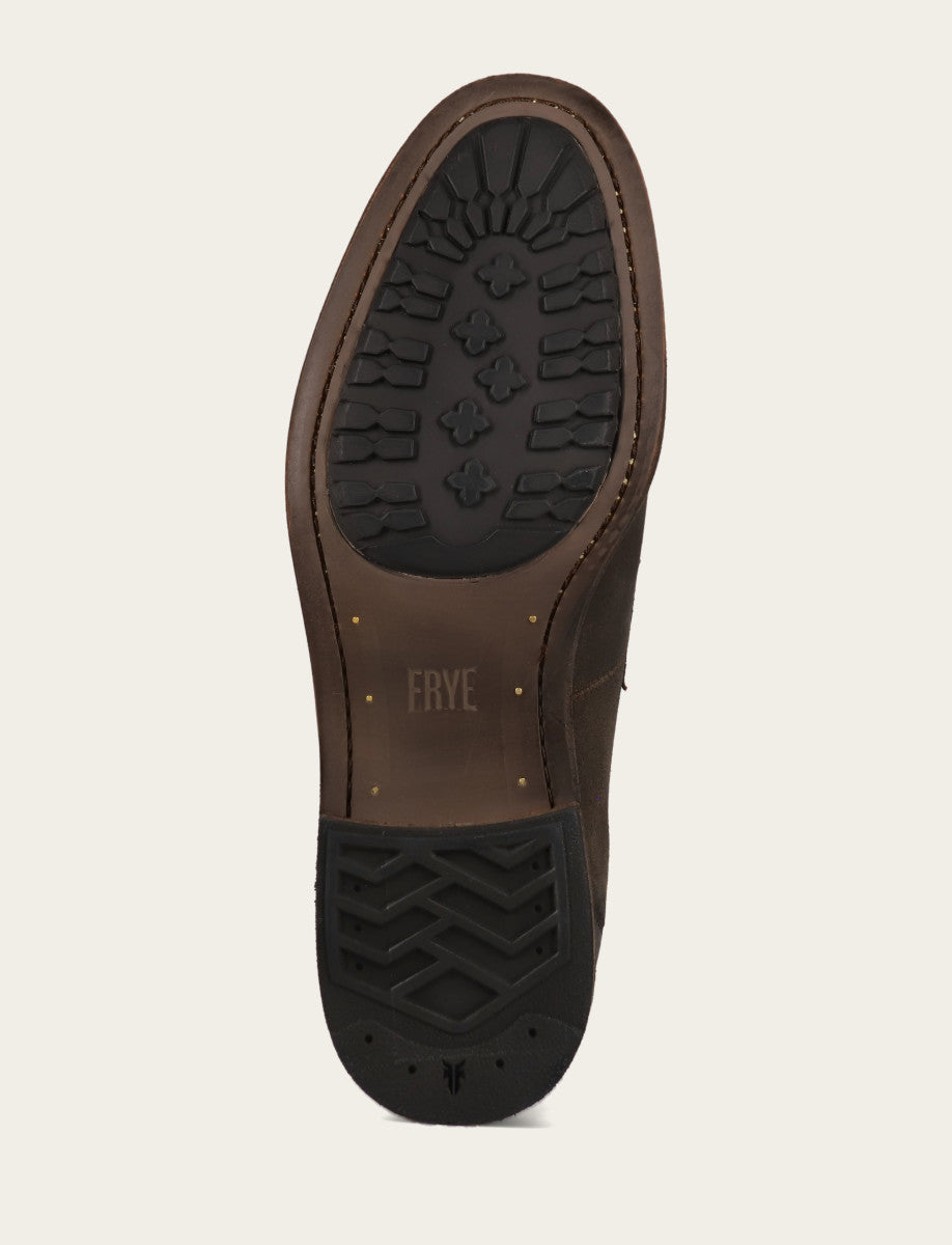 Frye Best Price - Men's Chocolate Tyler Flex Penny Loafers