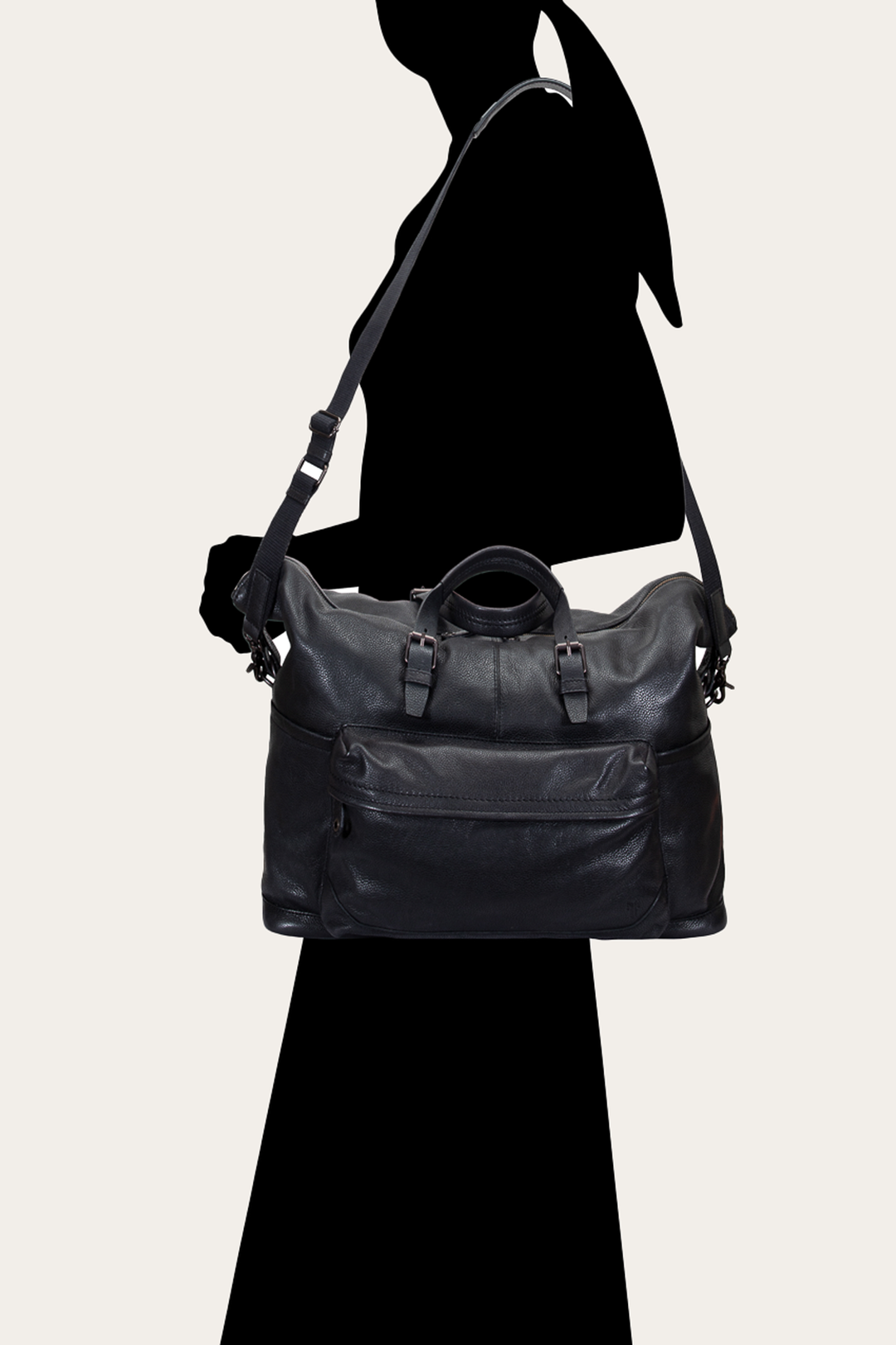 Frye Latest - Wyatt Black Weekender