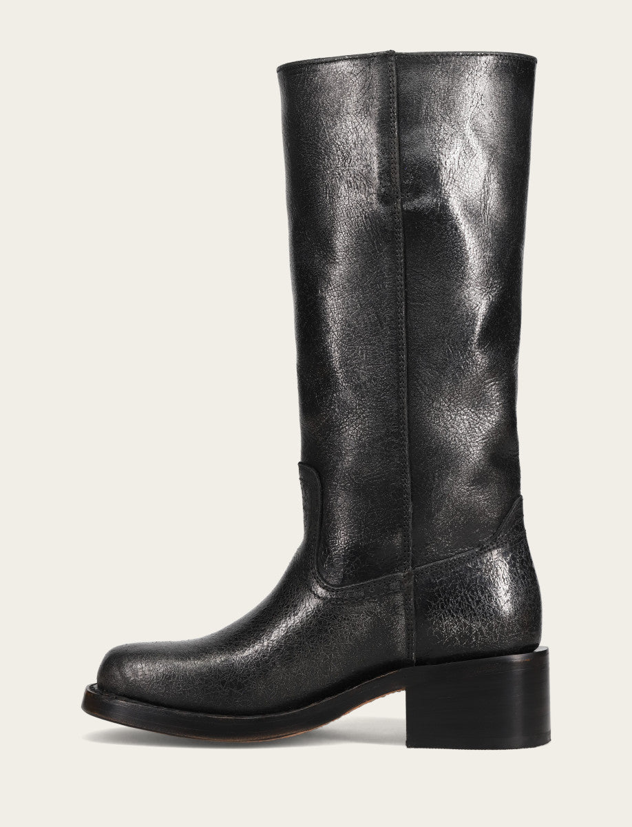 Frye Discount - Women’s Silver Campus 14L Boots