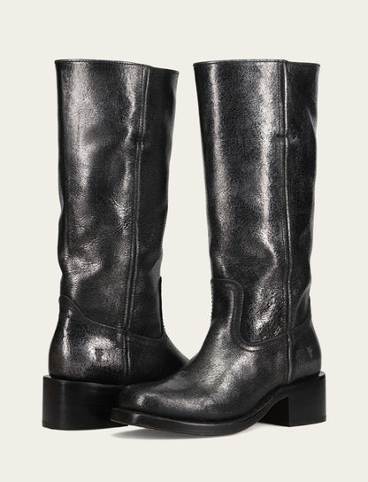 Frye Discount - Women’s Silver Campus 14L Boots