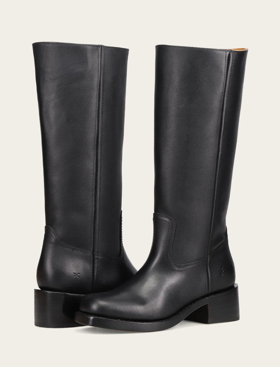 Frye Popular - Women's Black Campus 14L Boots