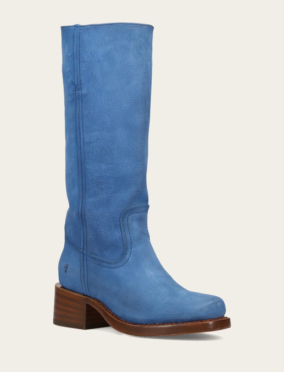 Frye Latest - Royal Blue Campus 14L Boot