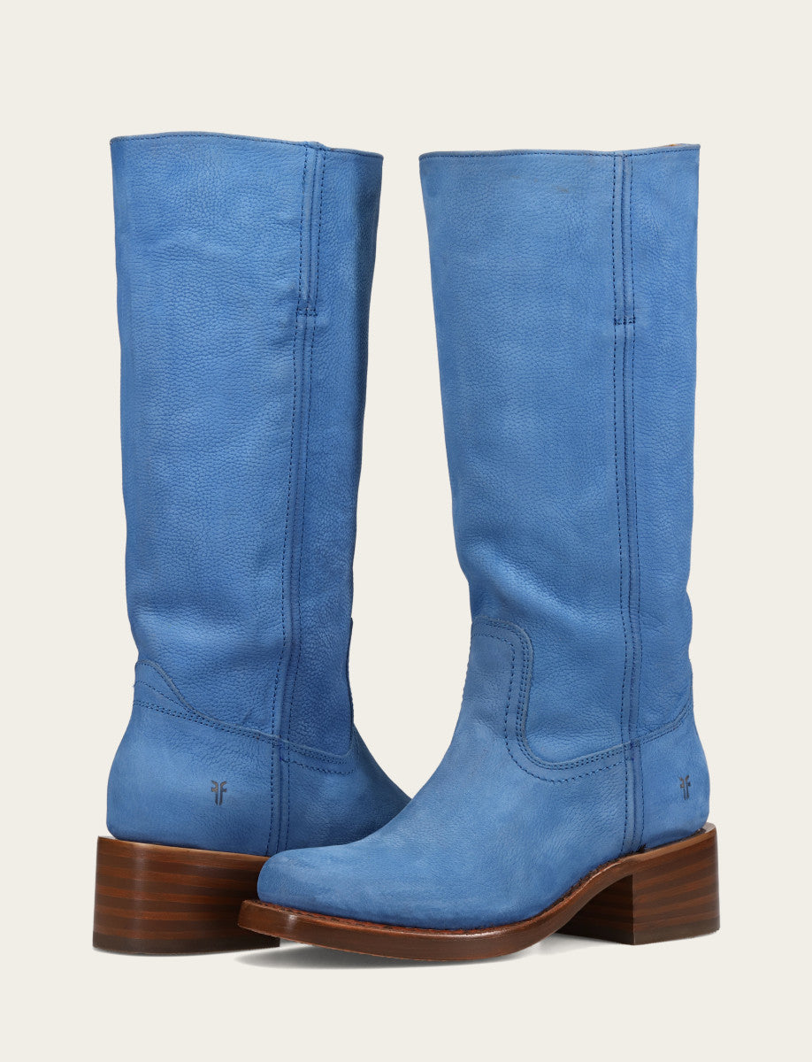 Frye Latest - Royal Blue Campus 14L Boot