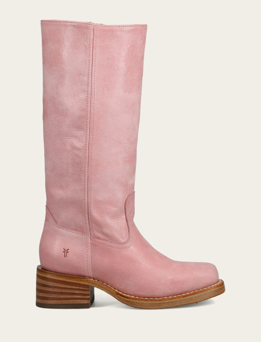 Frye Popular - Women's Pink Campus 14L Boots