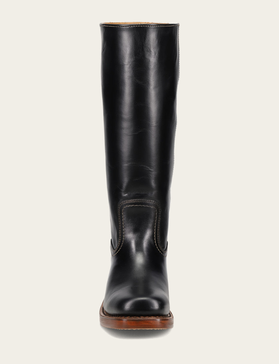 Frye New - Women's Campus 14L Jet Black Boots