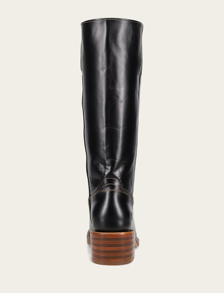 Frye New - Women's Campus 14L Jet Black Boots