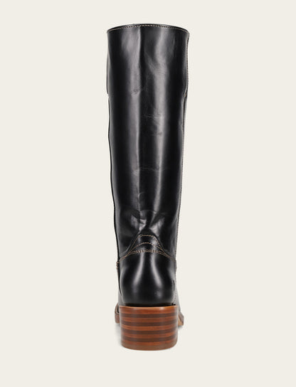 Frye New - Women's Campus 14L Jet Black Boots