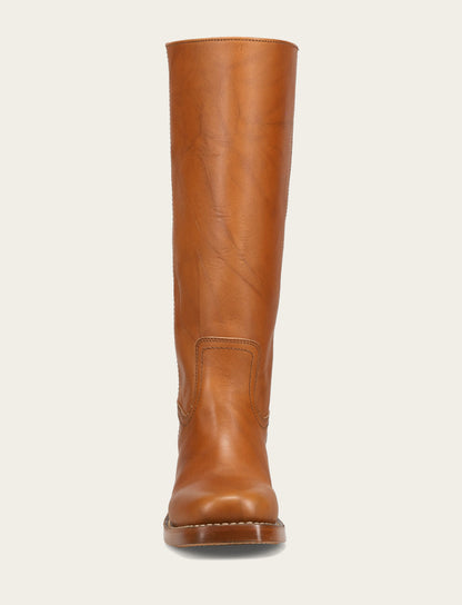 Frye Deals - Women's Saddle Campus 14L Wide Calf Boots