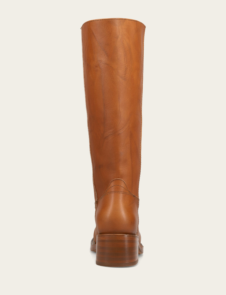 Frye Deals - Women's Saddle Campus 14L Wide Calf Boots