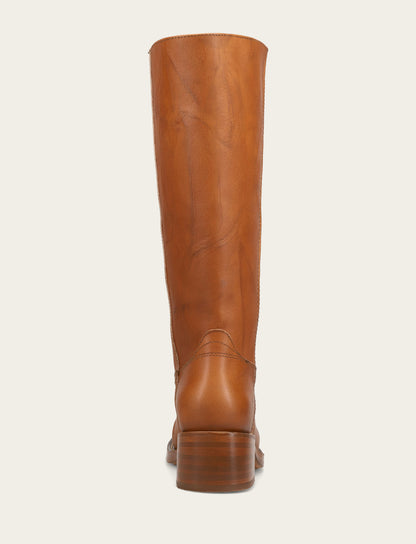 Frye Deals - Women's Saddle Campus 14L Wide Calf Boots