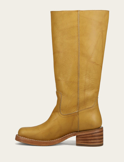 Frye Top Pick - Women's Banana Campus 14L Wide Calf Boots