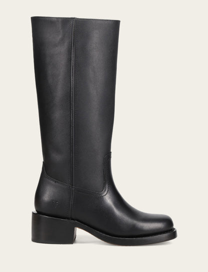 Frye Hot Sale - Women's Black Campus 14L Wide Calf Boots