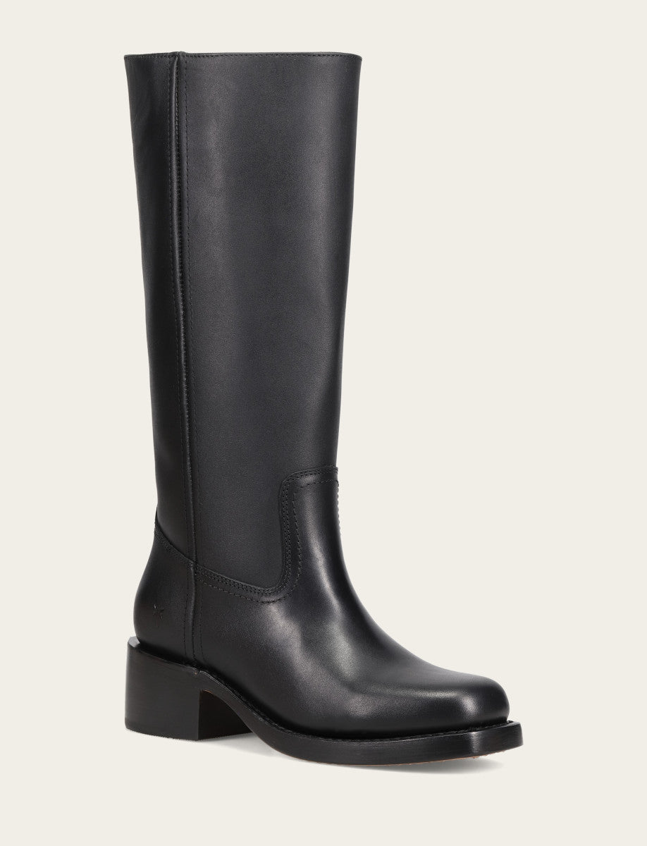 Frye Hot Sale - Women's Black Campus 14L Wide Calf Boots
