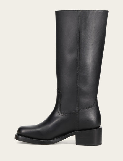 Frye Hot Sale - Women's Black Campus 14L Wide Calf Boots