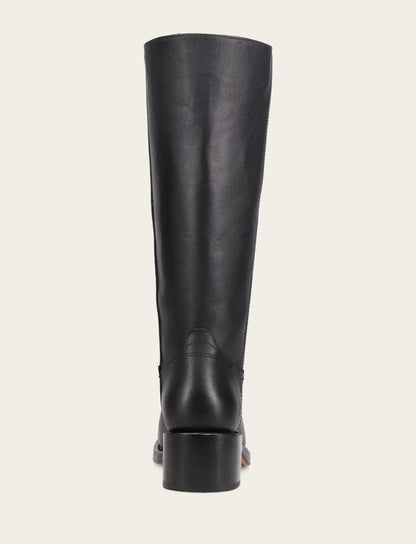 Frye Hot Sale - Women's Black Campus 14L Wide Calf Boots