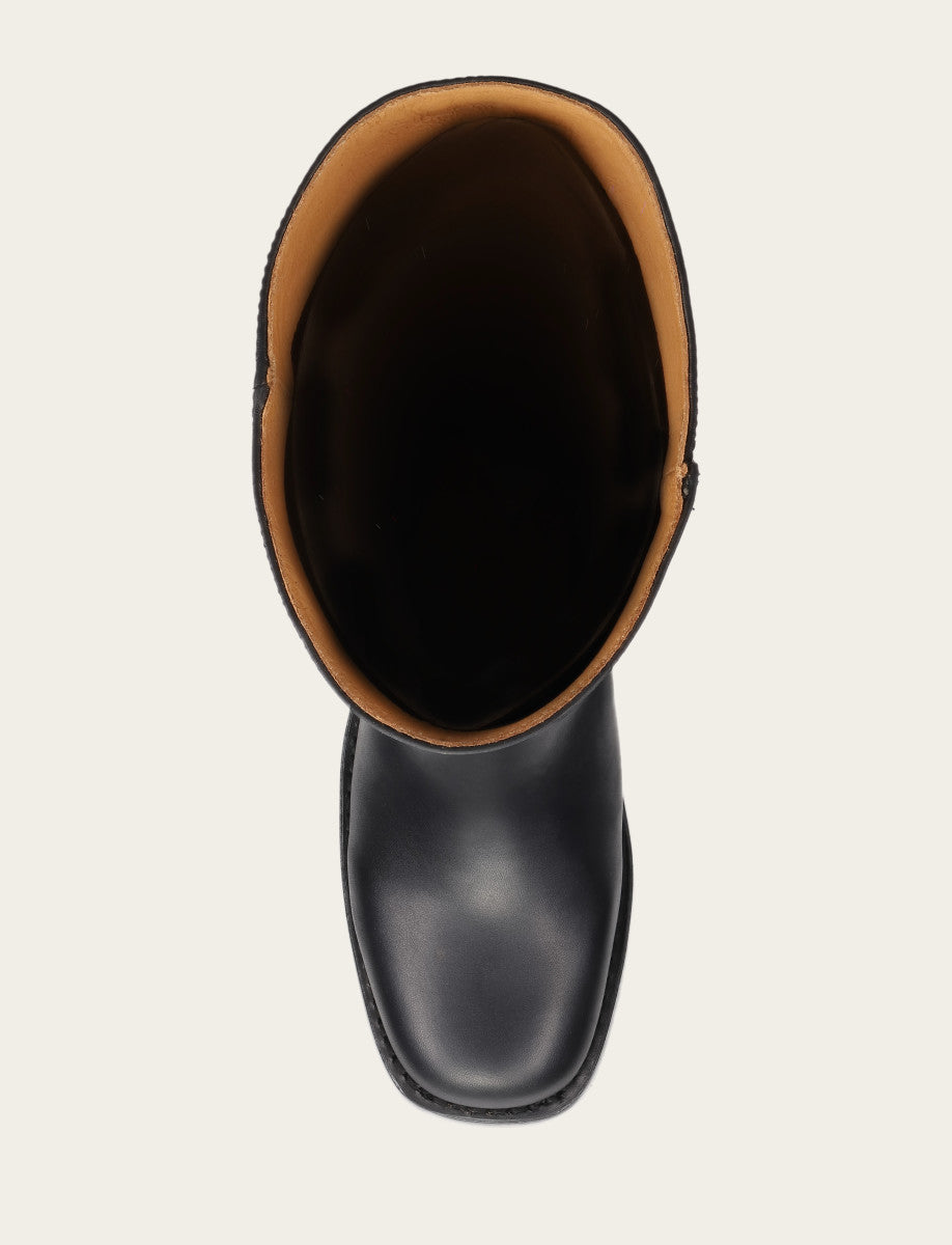 Frye Hot Sale - Women's Black Campus 14L Wide Calf Boots