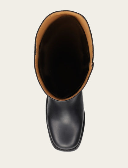 Frye Hot Sale - Women's Black Campus 14L Wide Calf Boots