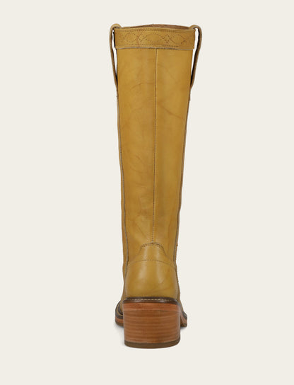 Frye Popular - Women's Banana Kate Pull On Wide Calf Tall Boots