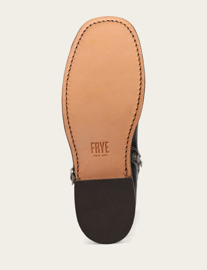 Frye New - Women's Black Campus Low Heel Tall Riding Boot