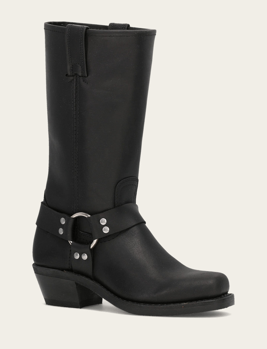 Frye New - Women's Black Harness 12R Boots