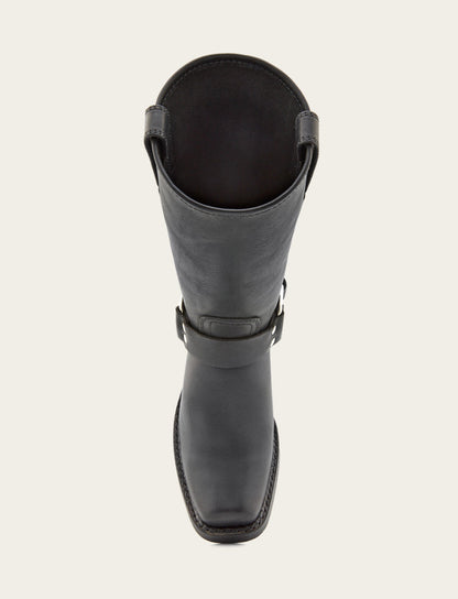 Frye New - Women's Black Harness 12R Boots