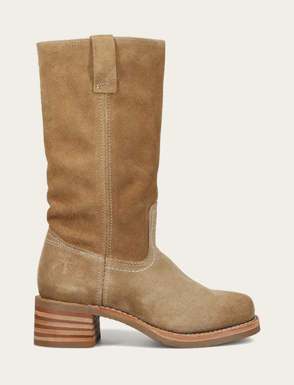 Frye Smart Buy - Women's Tan Buck Campus 12R Boots