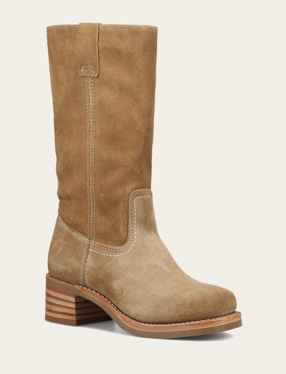Frye Smart Buy - Women's Tan Buck Campus 12R Boots