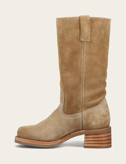 Frye Smart Buy - Women's Tan Buck Campus 12R Boots