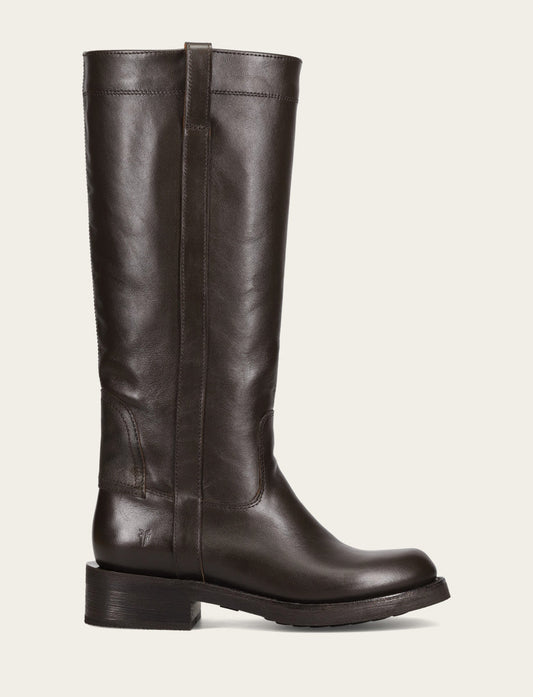 Frye Top Pick - Women's Dark Brown Viv Riding Boot