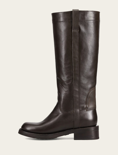 Frye Top Pick - Women's Dark Brown Viv Riding Boot