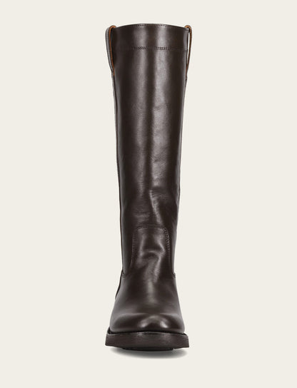 Frye Top Pick - Women's Dark Brown Viv Riding Boot