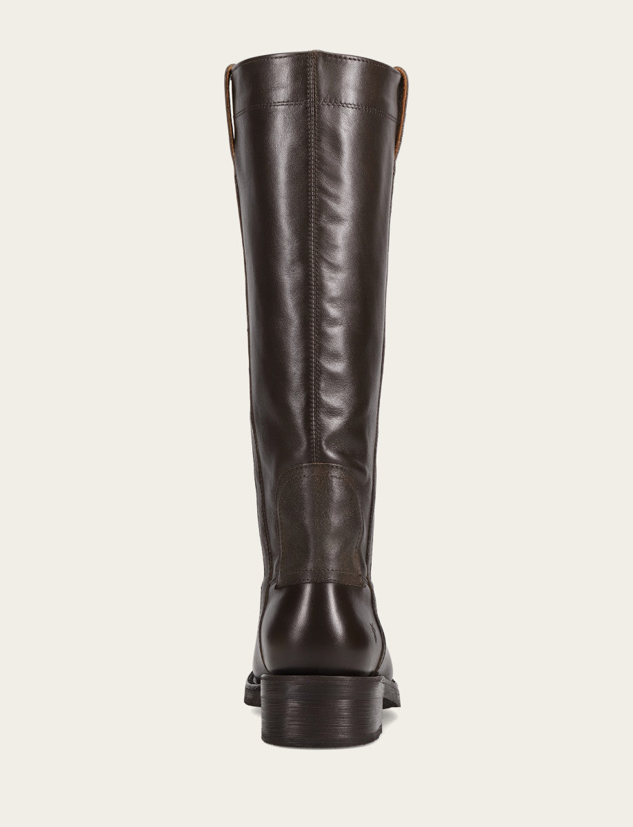 Frye Top Pick - Women's Dark Brown Viv Riding Boot