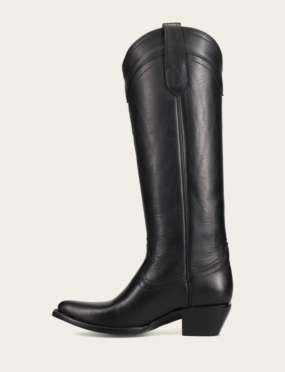 Frye Latest - Women's Black Sacha At The Knee Boot