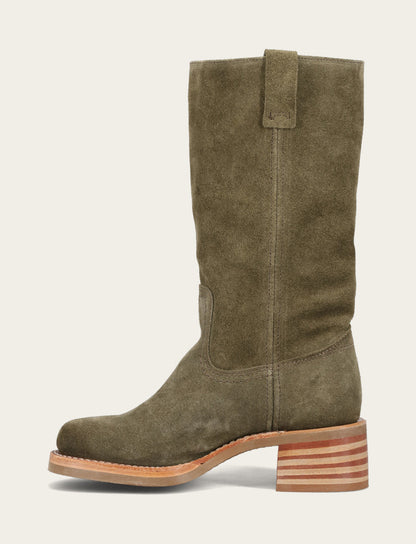 Frye Value - Women's Olive Campus 12R Boots