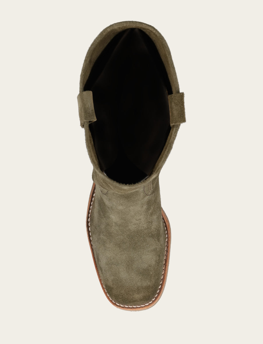Frye Value - Women's Olive Campus 12R Boots