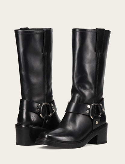 Frye Hot Sale - Women's Black Kate Harness Boots