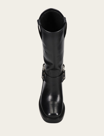 Frye Hot Sale - Women's Black Kate Harness Boots