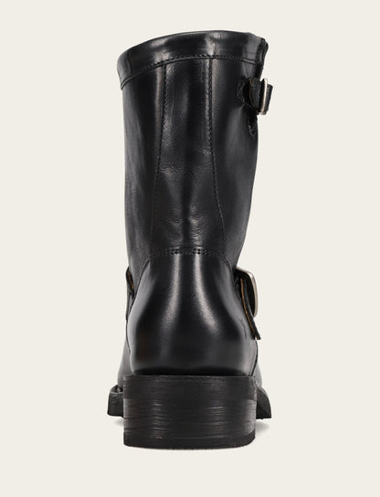 Frye Deals - Women's Black Viv Short Engineer Boot